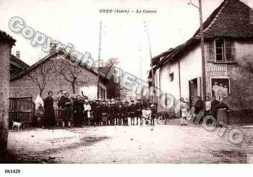 Ville de OYEU, carte postale ancienne