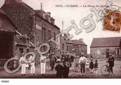 Ville de PLERIN, carte postale ancienne