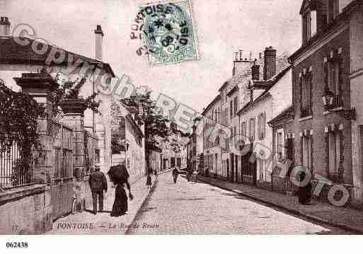 Ville de PONTOISE, carte postale ancienne