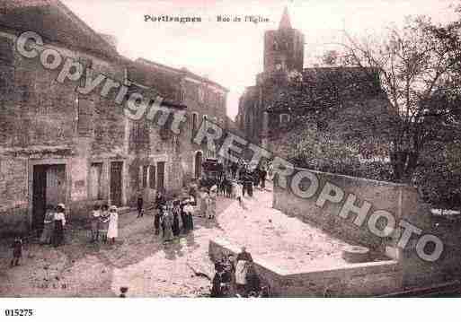 Ville de PORTIRAGNES, carte postale ancienne