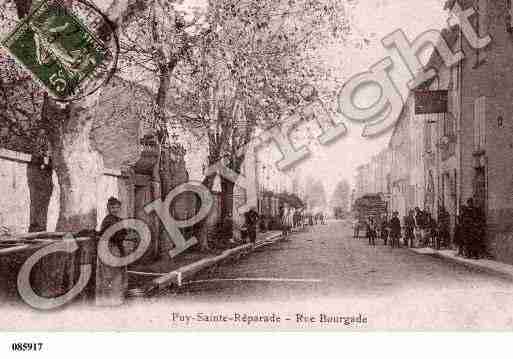 Ville de PUYSAINTEREPARADE(LE), carte postale ancienne