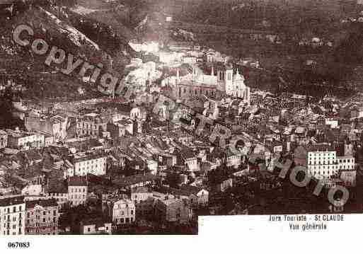 Ville de SAINTCLAUDE, carte postale ancienne