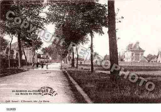 Ville de SAINTROMAINDECOLBOSC, carte postale ancienne