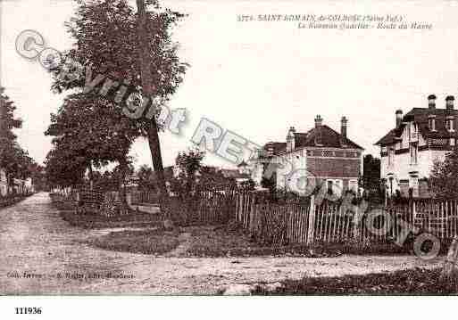 Ville de SAINTROMAINDECOLBOSC, carte postale ancienne