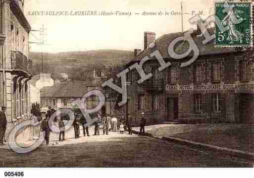 Ville de SAINTSULPICELAURIERE, carte postale ancienne