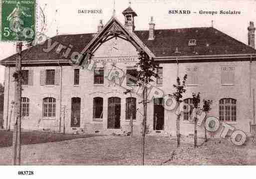 Ville de SINARD, carte postale ancienne