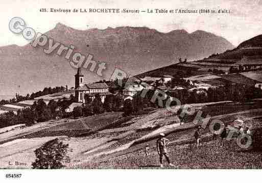 Ville de TABLE(LA), carte postale ancienne