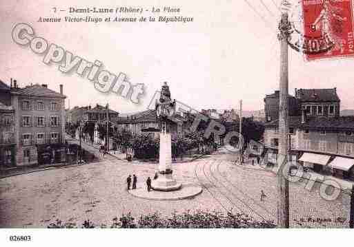 Ville de TASSINLADEMILUNE, carte postale ancienne