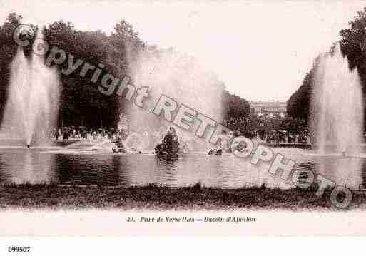 Ville de VERSAILLES, carte postale ancienne