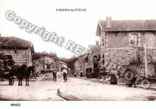 Ville de VIENNELAVILLE, carte postale ancienne