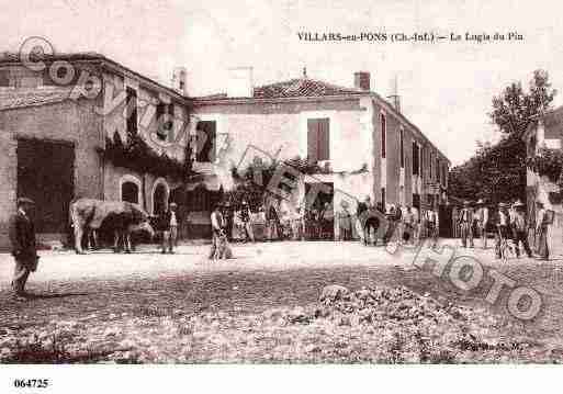 Ville de VILLARSENPONS, carte postale ancienne