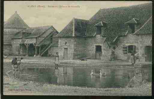 Ville de ALIZAY, carte postale ancienne