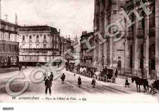 Ville de ANGOULEME, carte postale ancienne