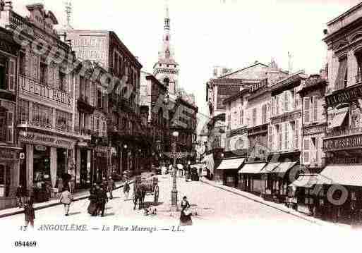 Ville de ANGOULEME, carte postale ancienne