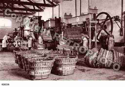 Ville de BOUZY, carte postale ancienne