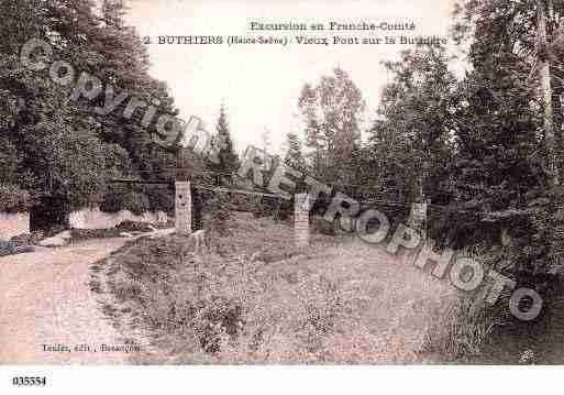 Ville de BUTHIERS, carte postale ancienne