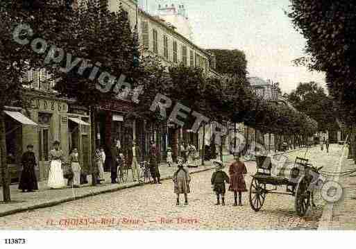 Ville de CHOISYLEROI, carte postale ancienne