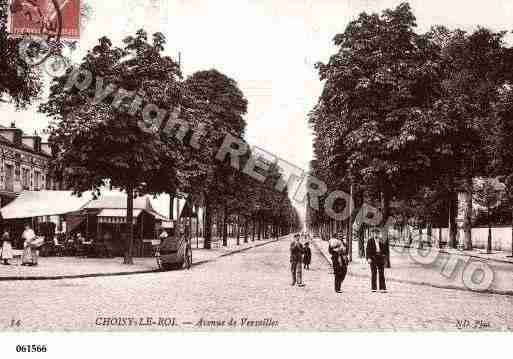 Ville de CHOISYLEROI, carte postale ancienne