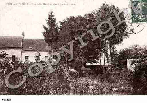 Ville de COINCY, carte postale ancienne