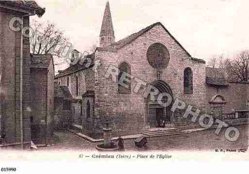 Ville de CREMIEU, carte postale ancienne