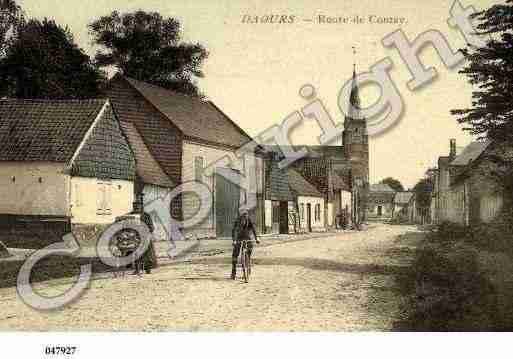 Ville de DAOURS, carte postale ancienne