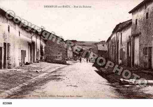 Ville de DEMANGEAUXEAUX, carte postale ancienne