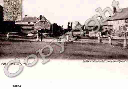 Ville de ECLAIBES, carte postale ancienne