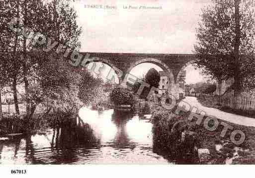 Ville de EVREUX, carte postale ancienne