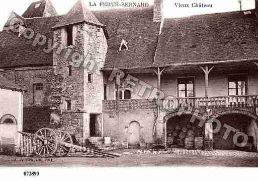 Ville de FERTEBERNARD(LA), carte postale ancienne