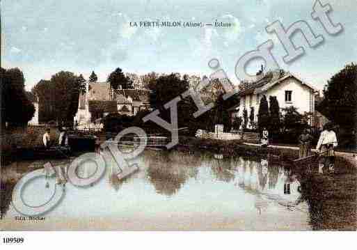 Ville de FERTEMILON(LA), carte postale ancienne