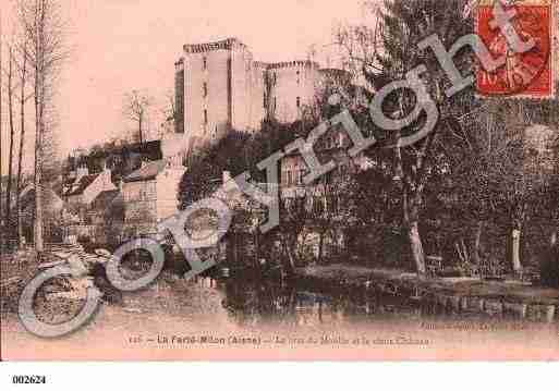 Ville de FERTEMILON(LA), carte postale ancienne