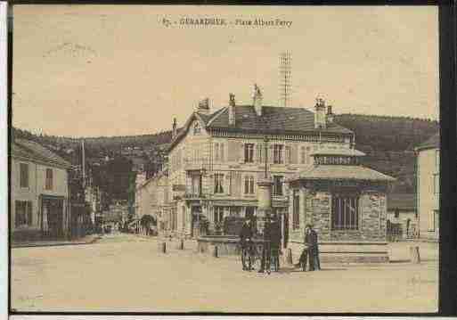 Ville de GERARDMER, carte postale ancienne