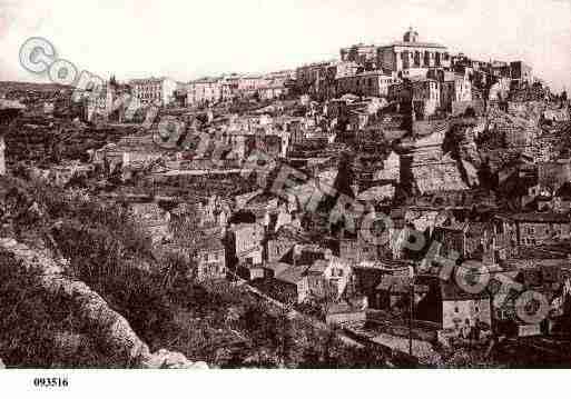 Ville de GORDES, carte postale ancienne