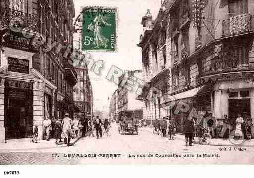 Ville de LEVALLOISPERRET, carte postale ancienne