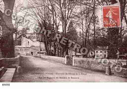 Ville de LHOMMAIZE, carte postale ancienne