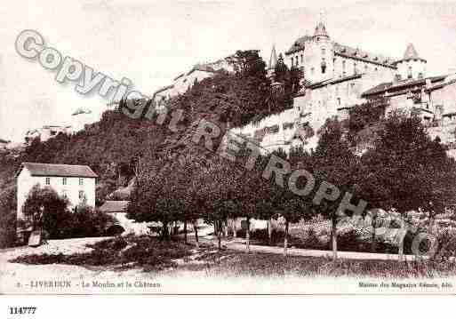 Ville de LIVERDUN, carte postale ancienne