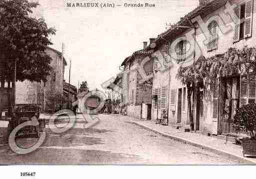 Ville de MARLIEUX, carte postale ancienne