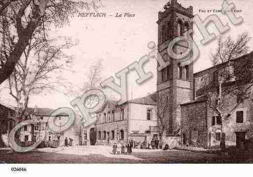 Ville de NEFIACH, carte postale ancienne