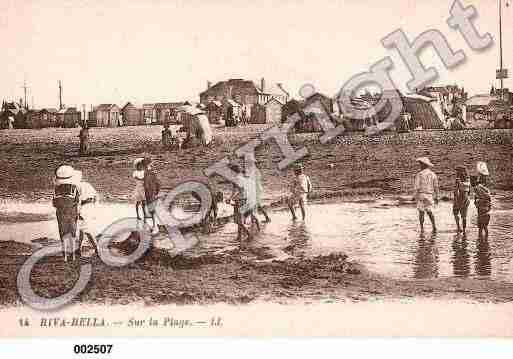 Ville de OUISTREHAM, carte postale ancienne