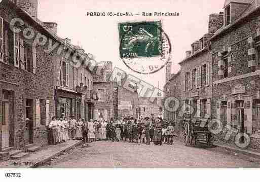 Ville de PORDIC, carte postale ancienne