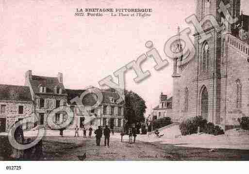 Ville de PORDIC, carte postale ancienne