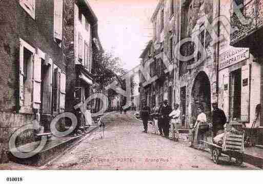 Ville de PORTELDESCORBIERES, carte postale ancienne