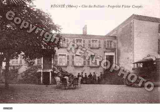 Ville de REGNIEDURETTE, carte postale ancienne