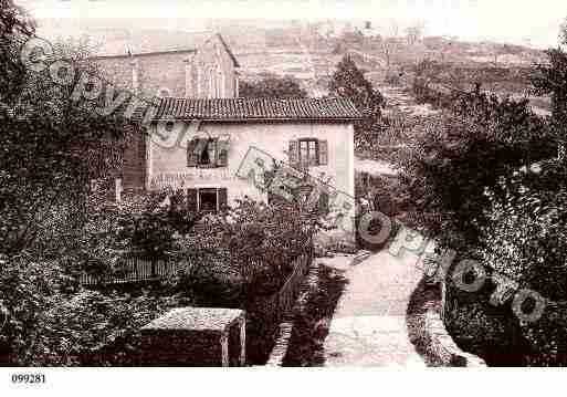 Ville de SAINTLAURENTDEVAUX, carte postale ancienne