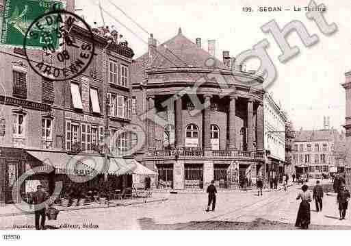 Ville de SEDAN, carte postale ancienne