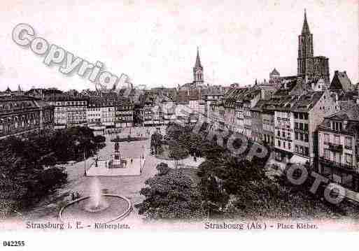 Ville de STRASBOURG, carte postale ancienne