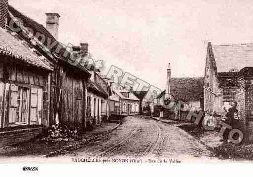 Ville de VAUCHELLES, carte postale ancienne