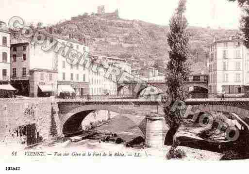 Ville de VIENNE, carte postale ancienne