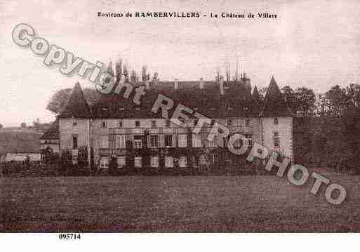 Ville de VILLERS, carte postale ancienne