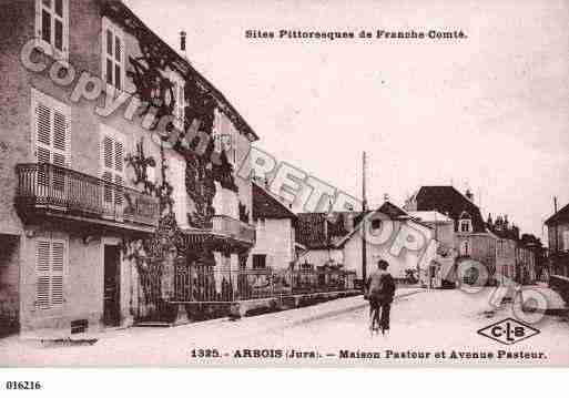 Ville de ARBOIS, carte postale ancienne